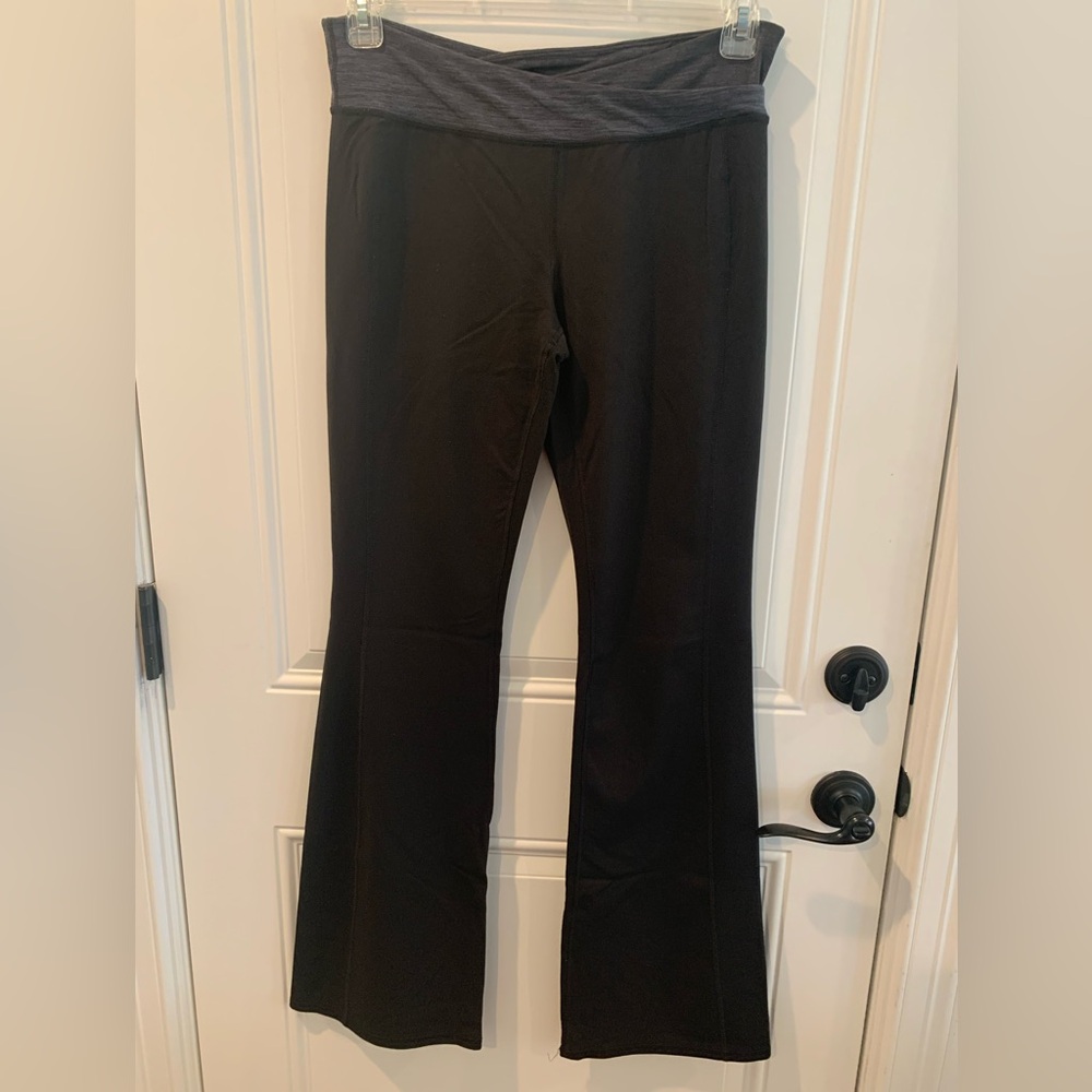 Flared Leg Yoga Pants - Size Medium